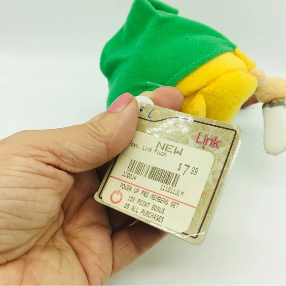 Nintendo Legend of Zelda Toon Link 7.5" Plush Figure The Phantom Hourglass 2011 - Picture 4 of 7